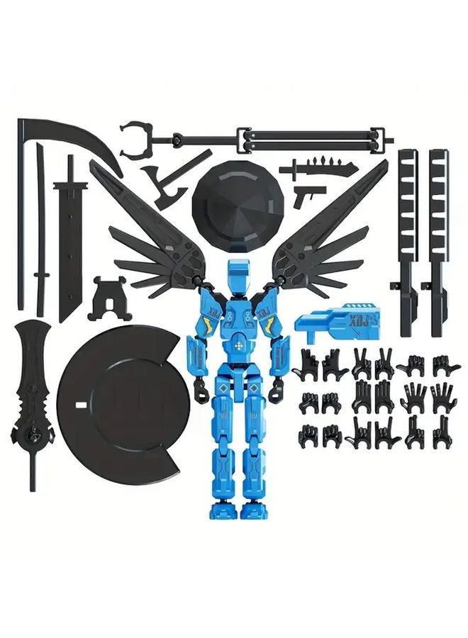 Ordinary Style White DIY Assembleable Mecha Model Kit For Men Halloween Christmas Ornaments - Image 5